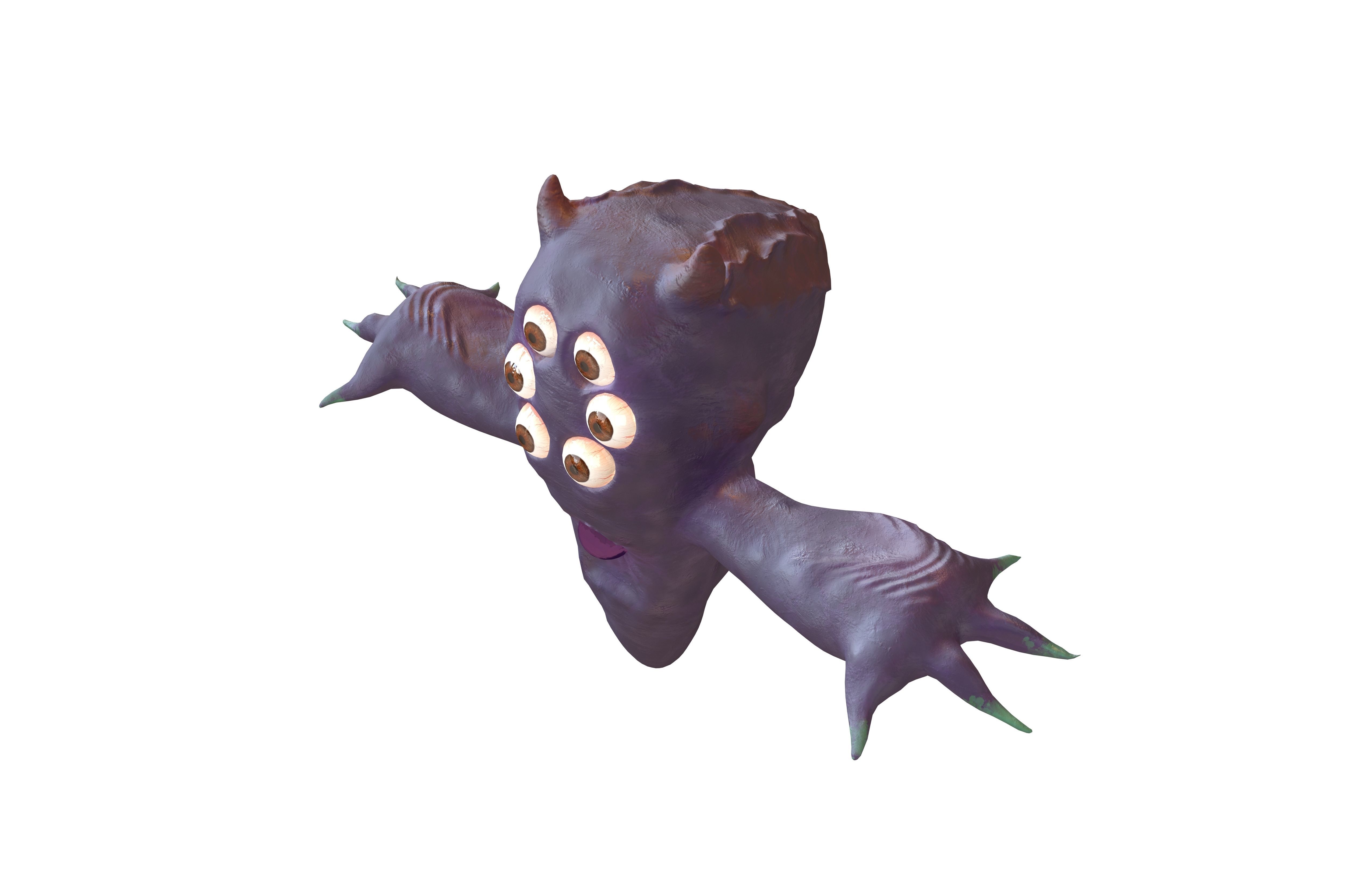 Aliens Character v1 003 Low-poly 3D model_2