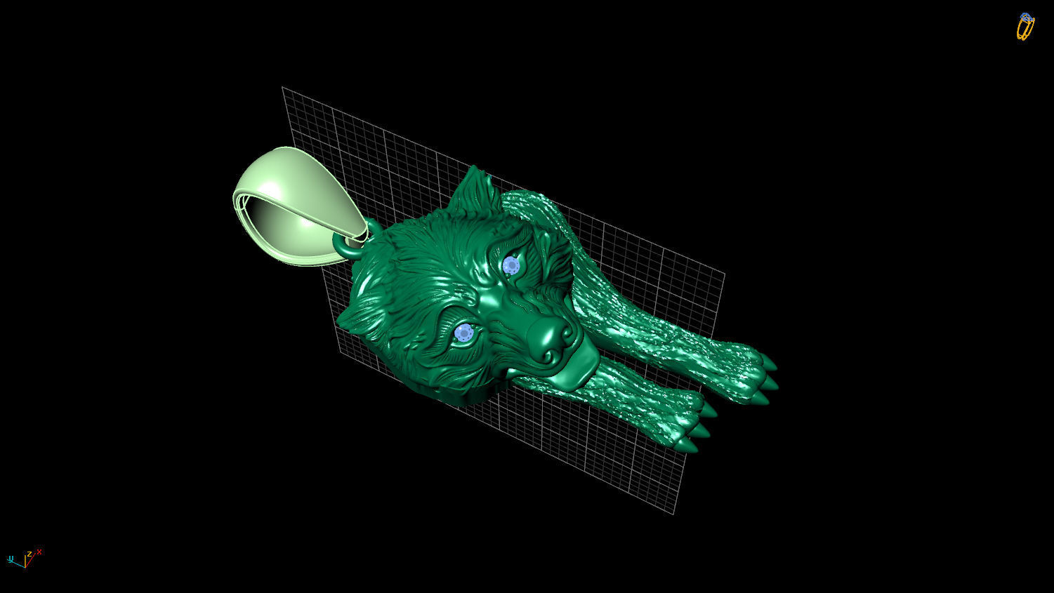 PENDANTS Animals 3D print model_2