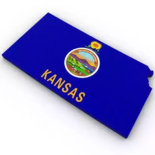 Kansas Political Map