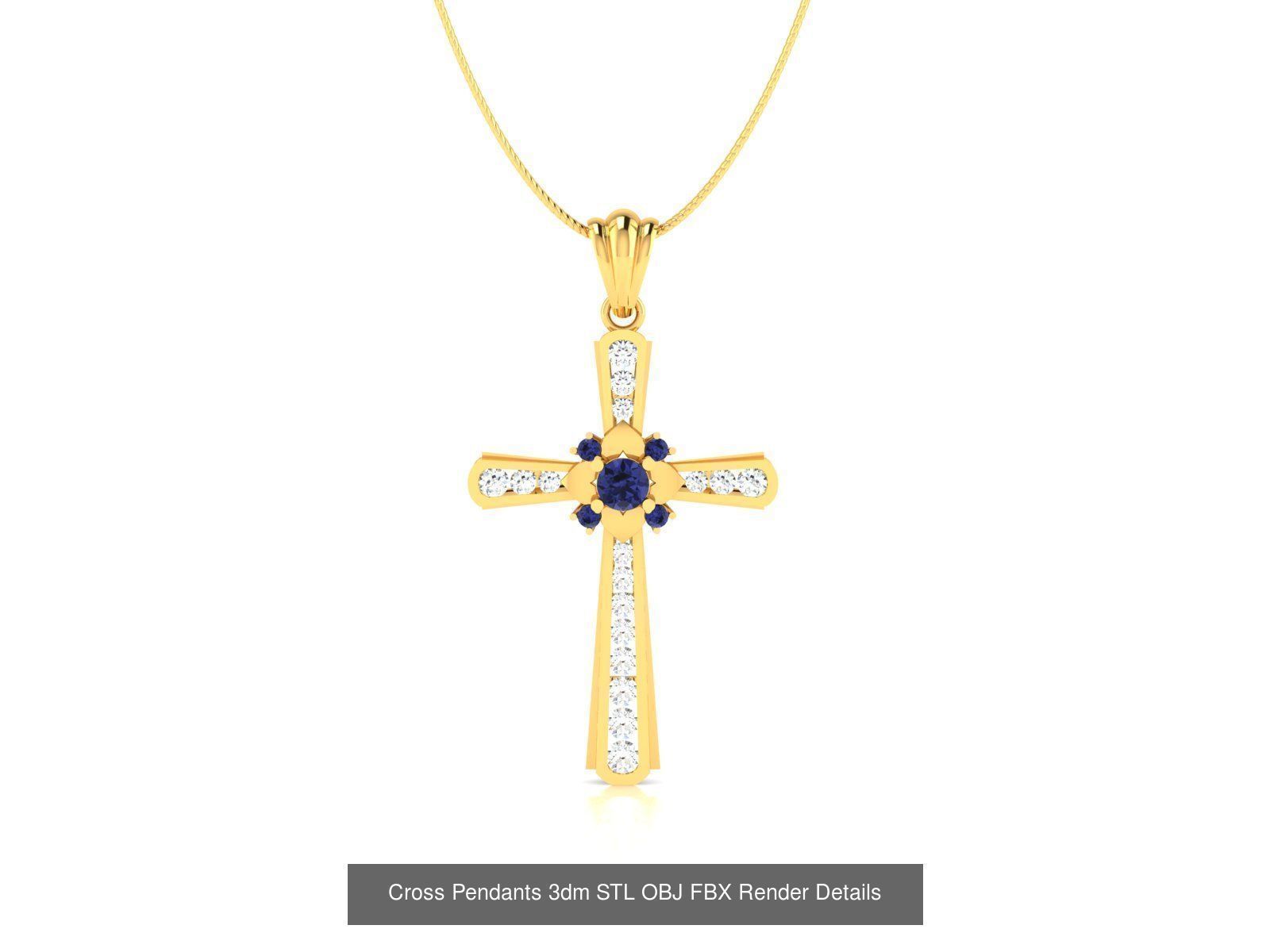 830 Solitaire Women Pendants 3dm STL OBJ FBX Details Collection _373