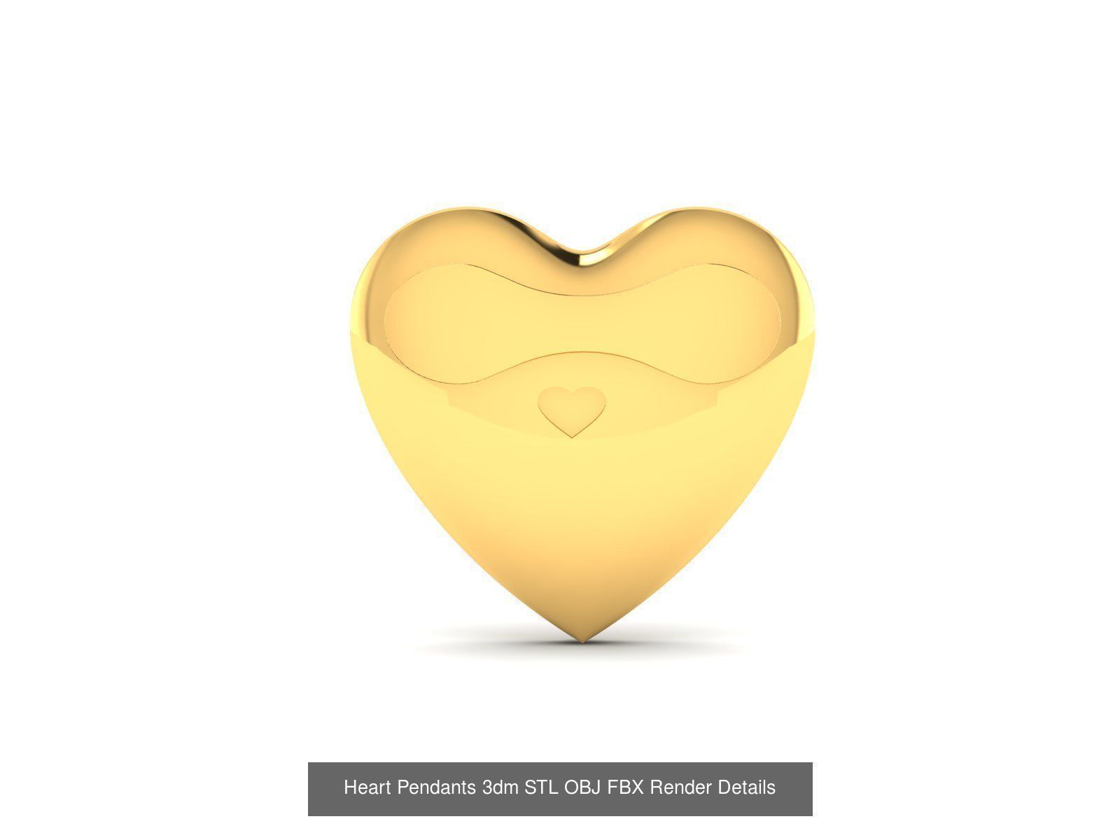 830 Solitaire Women Pendants 3dm STL OBJ FBX Details Collection _376