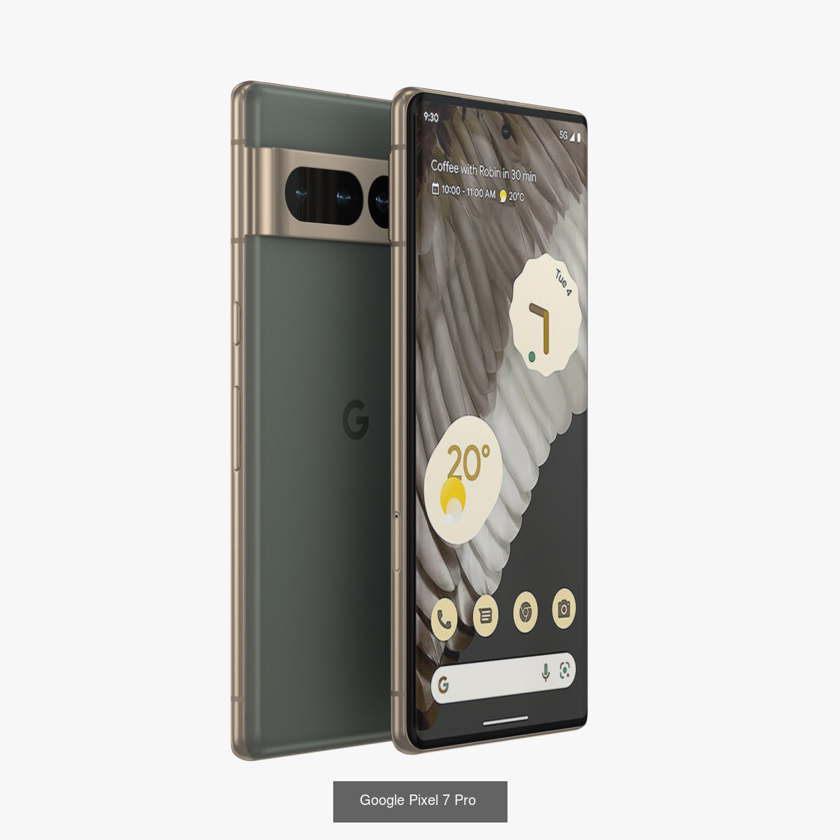 Google Pixel 7 and 7  Pro 3D Model Collection_6