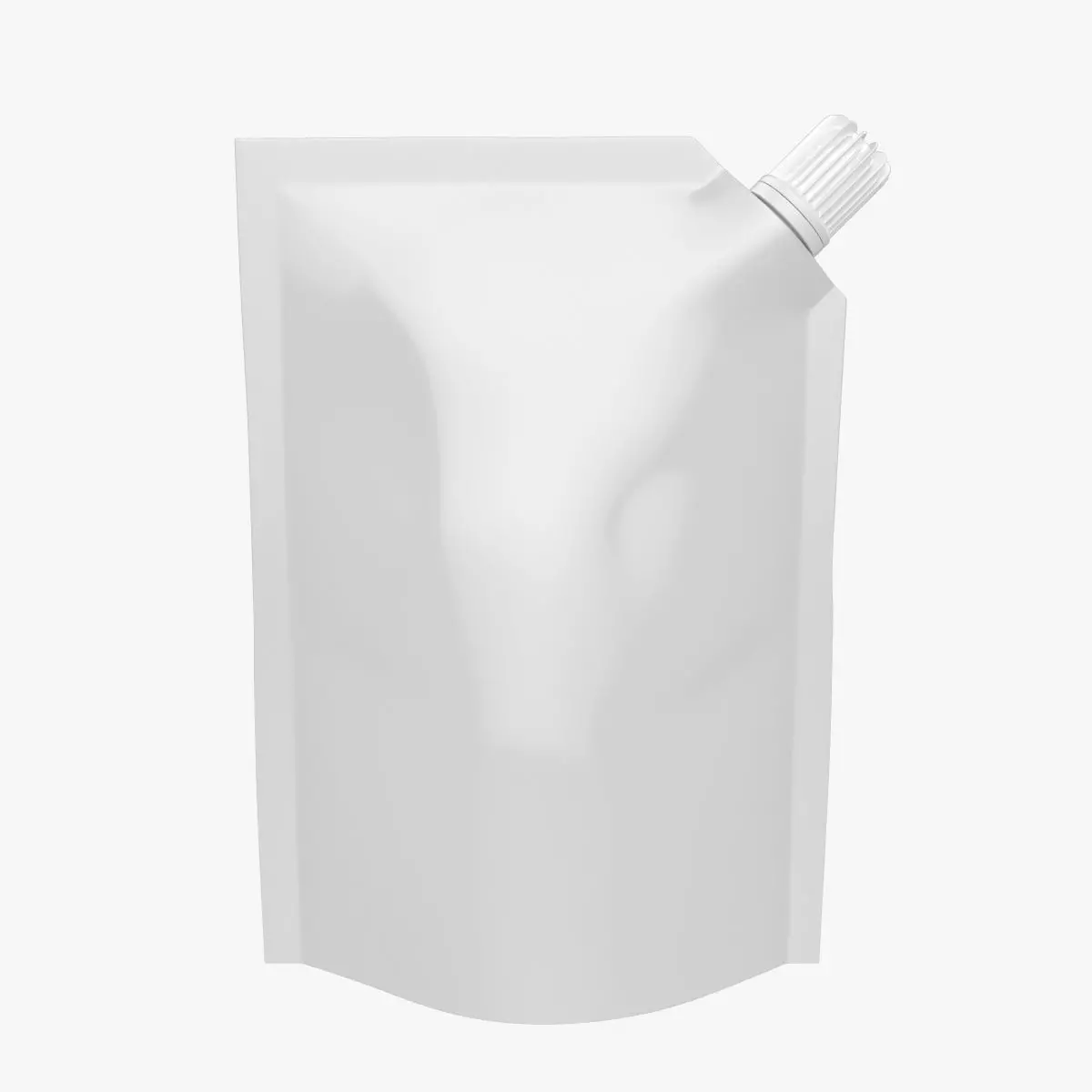 Spout Pouch Soft Bag Corner Fill High Poly 3D model_0