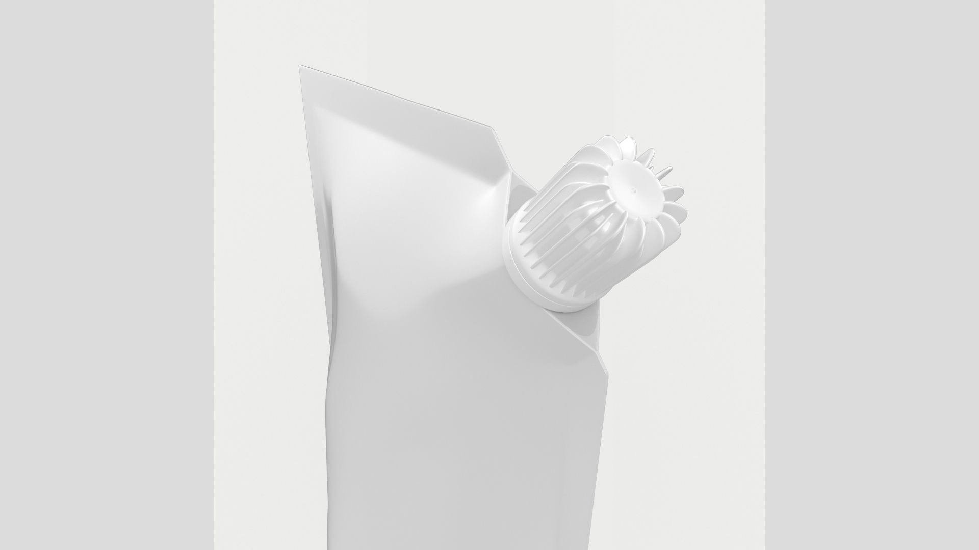 Spout Pouch Soft Bag Corner Fill High Poly 3D model_5