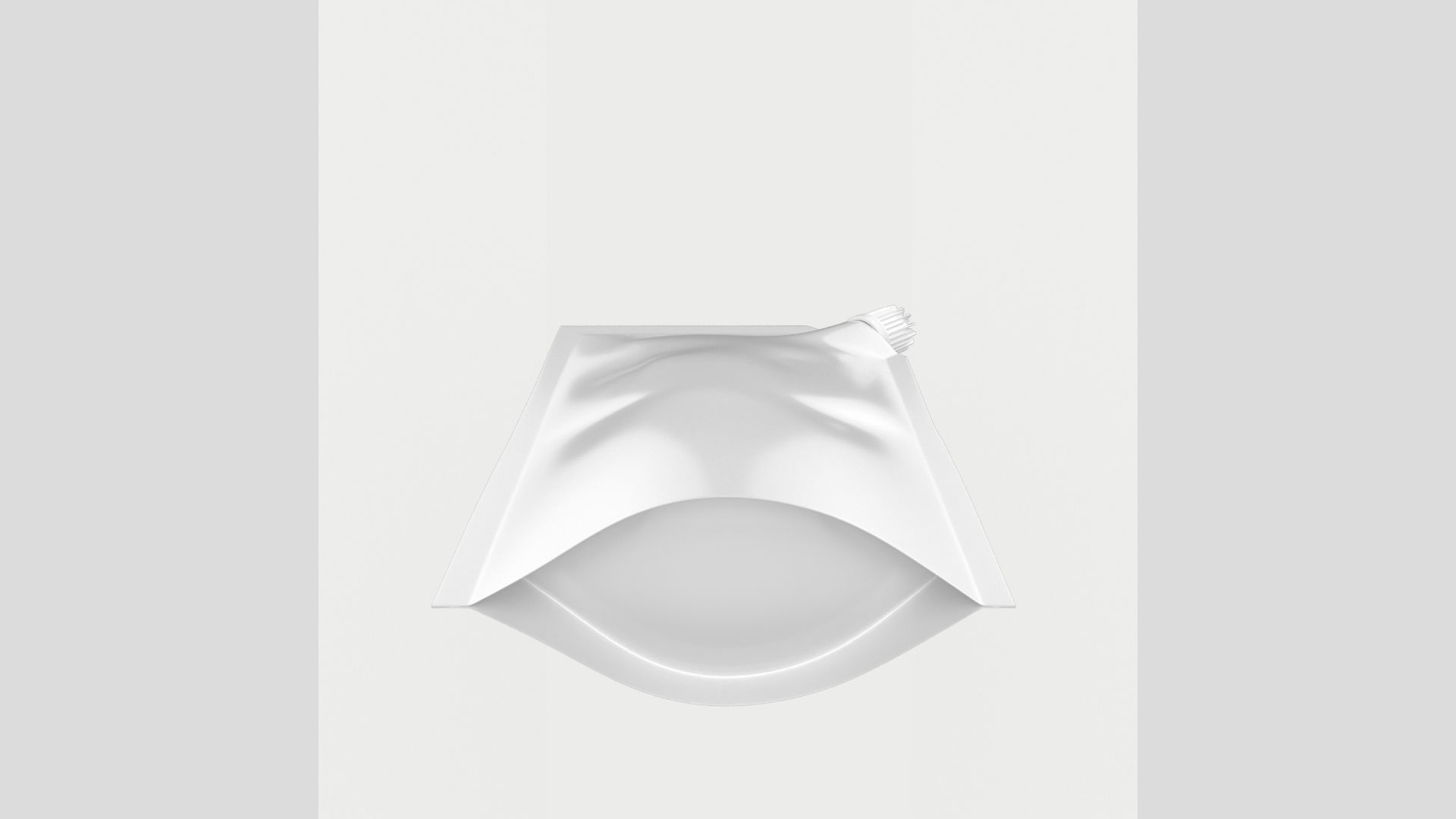 Spout Pouch Soft Bag Corner Fill High Poly 3D model_8