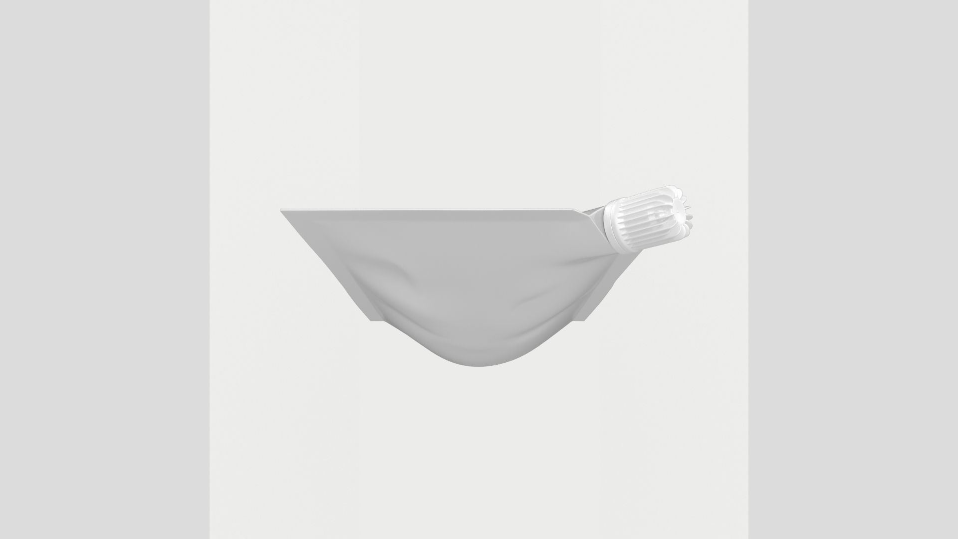 Spout Pouch Soft Bag Corner Fill High Poly 3D model_7