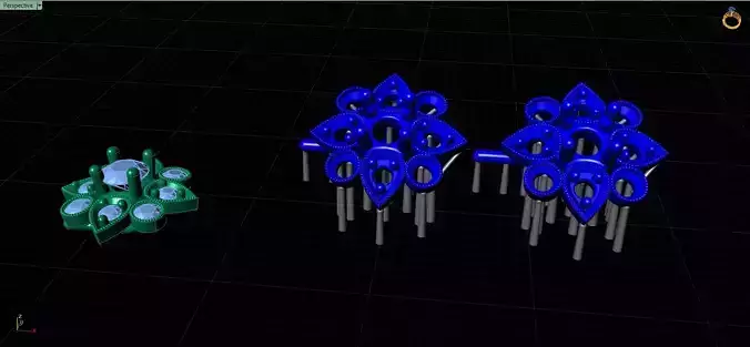 Earrings 3dmodel printable