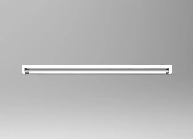 Led Smart Tube Light Low-poly 3D model Led Smart Tube Light Low-poly 3D model