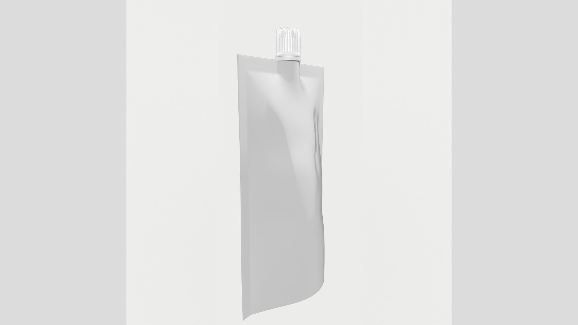 3D Spout Pouch Soft Bag Top Fill High Poly 3D model_3
