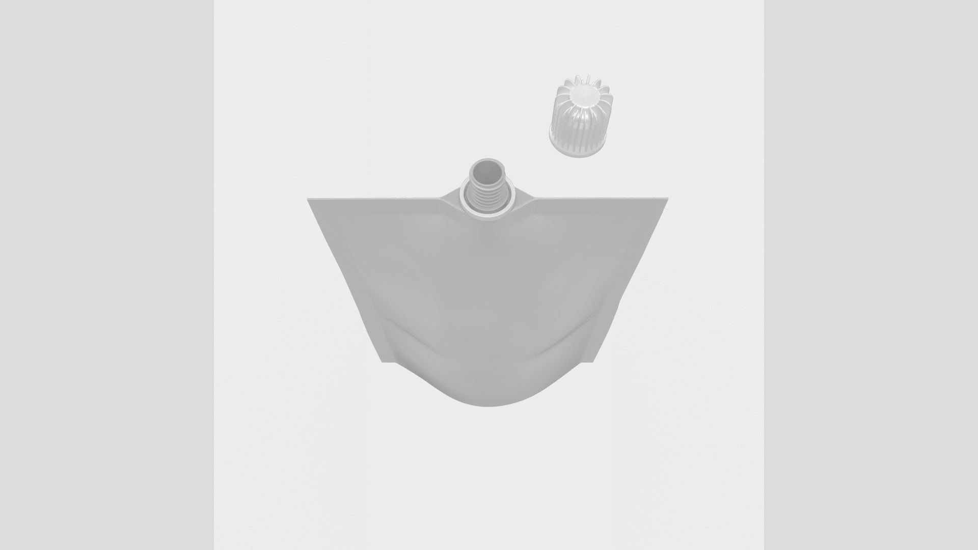 3D Spout Pouch Soft Bag Top Fill High Poly 3D model_7