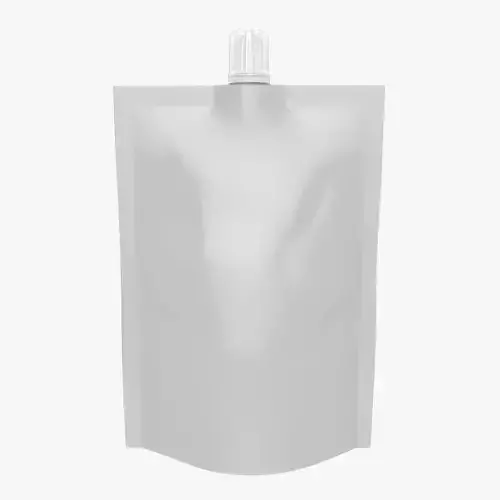 3D Spout Pouch Soft Bag Top Fill High Poly