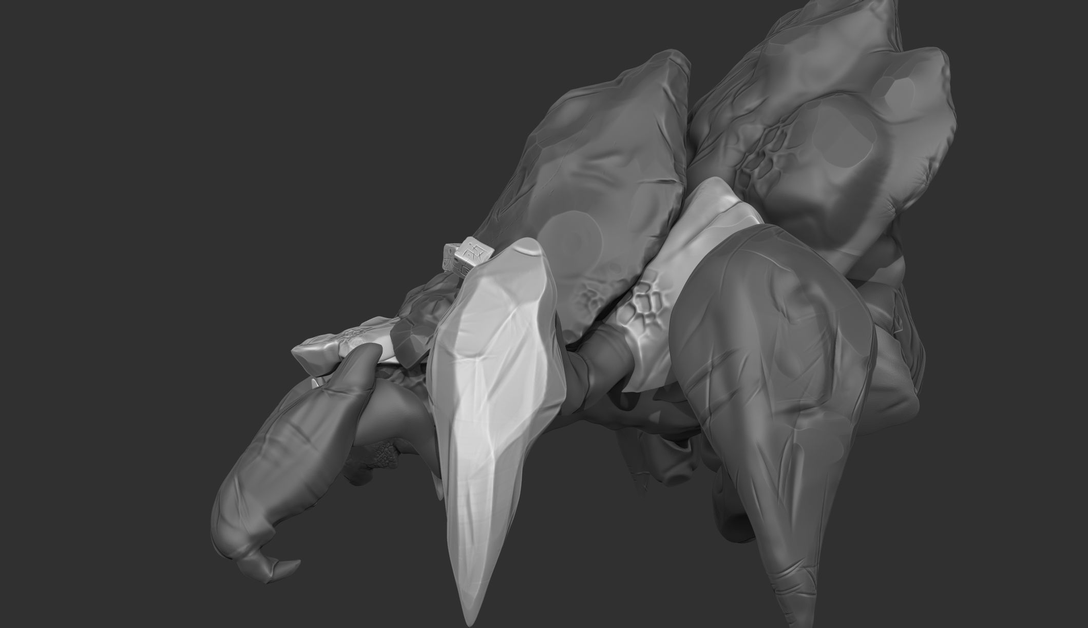DUNGEON BUG  Low-poly 3D model_6