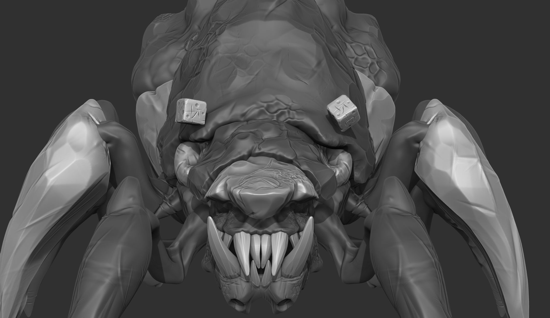 DUNGEON BUG  Low-poly 3D model_5