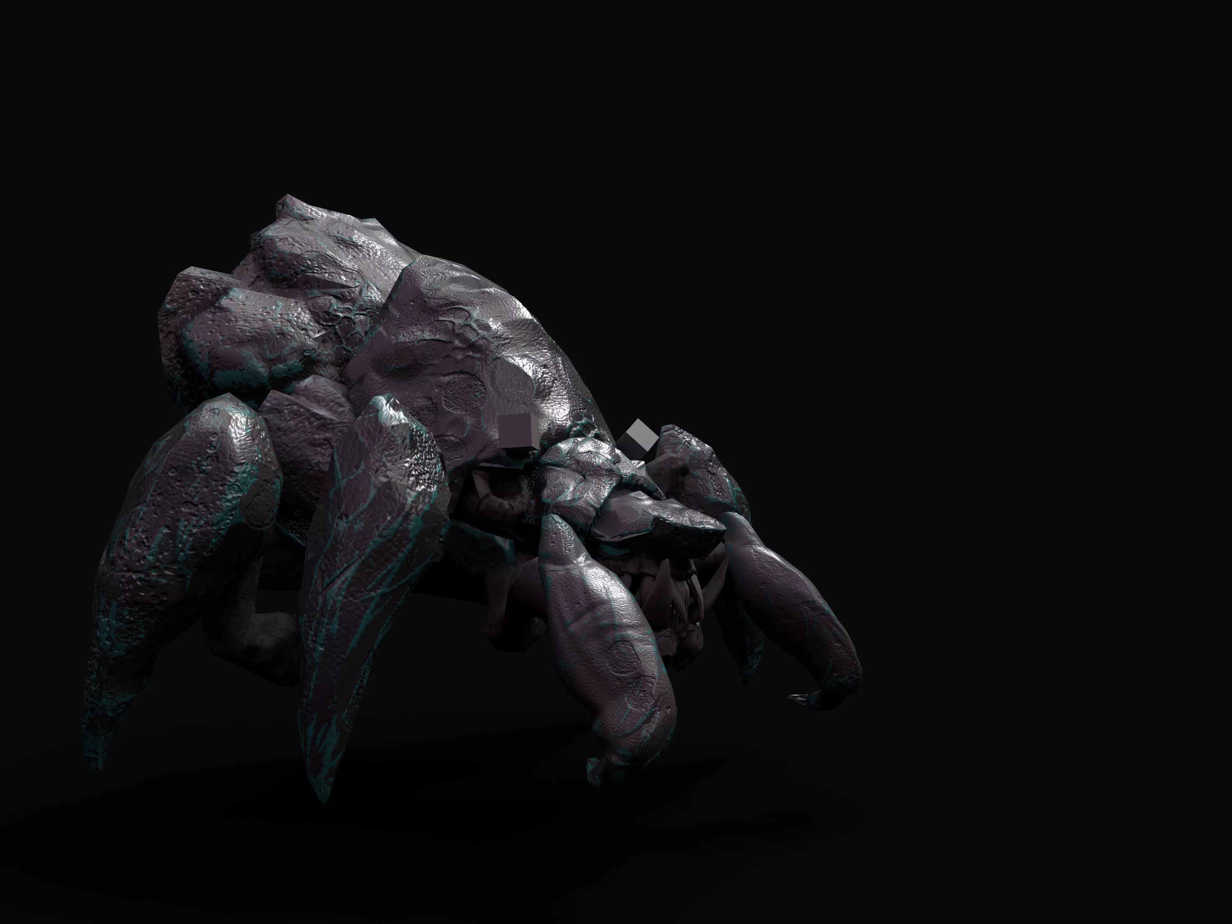 DUNGEON BUG  Low-poly 3D model_0