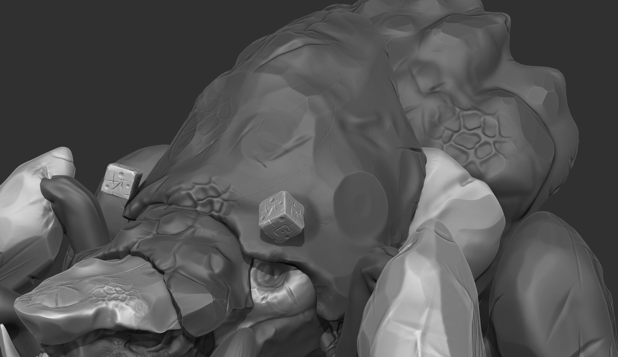DUNGEON BUG  Low-poly 3D model_4