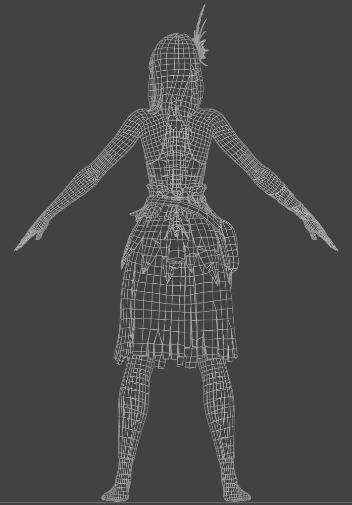 Kalia - Fortnite Low-poly 3D model_10