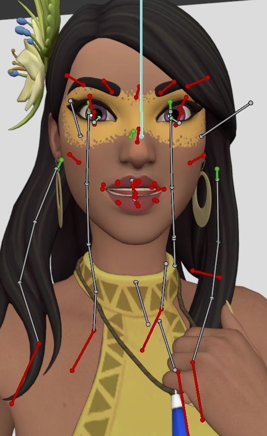 Kalia - Fortnite Low-poly 3D model_12