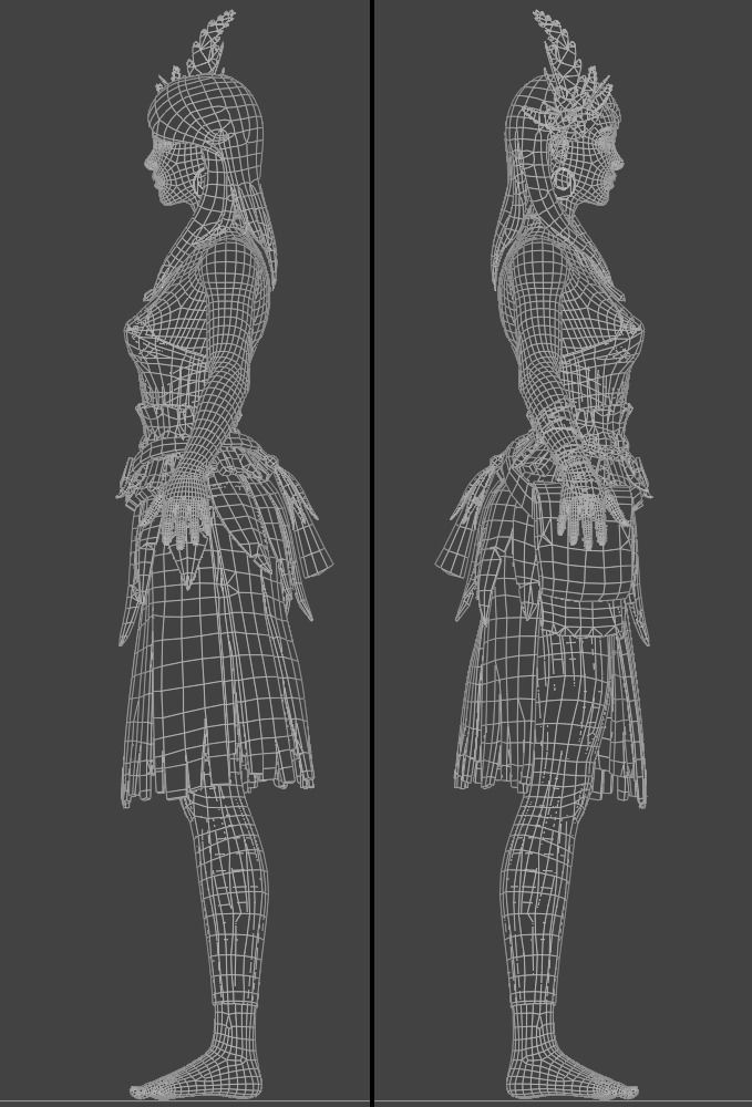Kalia - Fortnite Low-poly 3D model_8