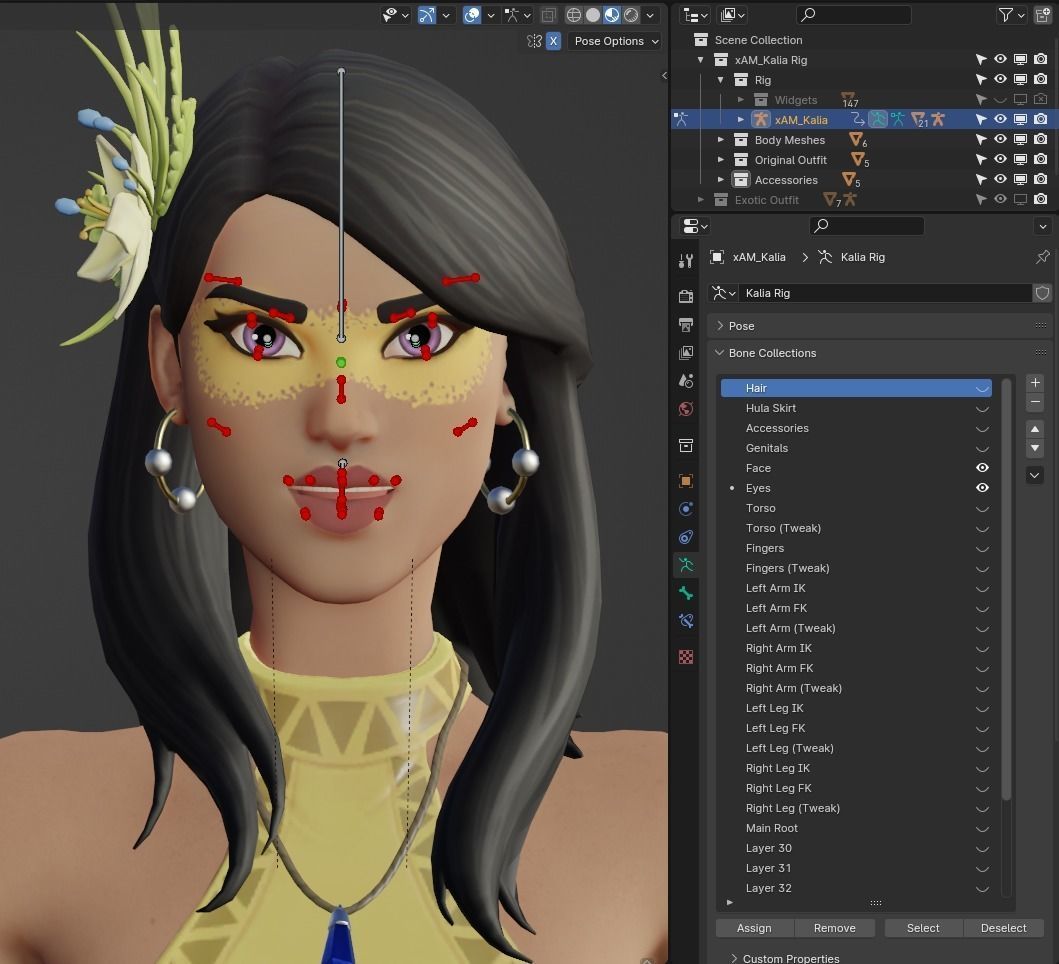 Kalia - Fortnite Low-poly 3D model_22