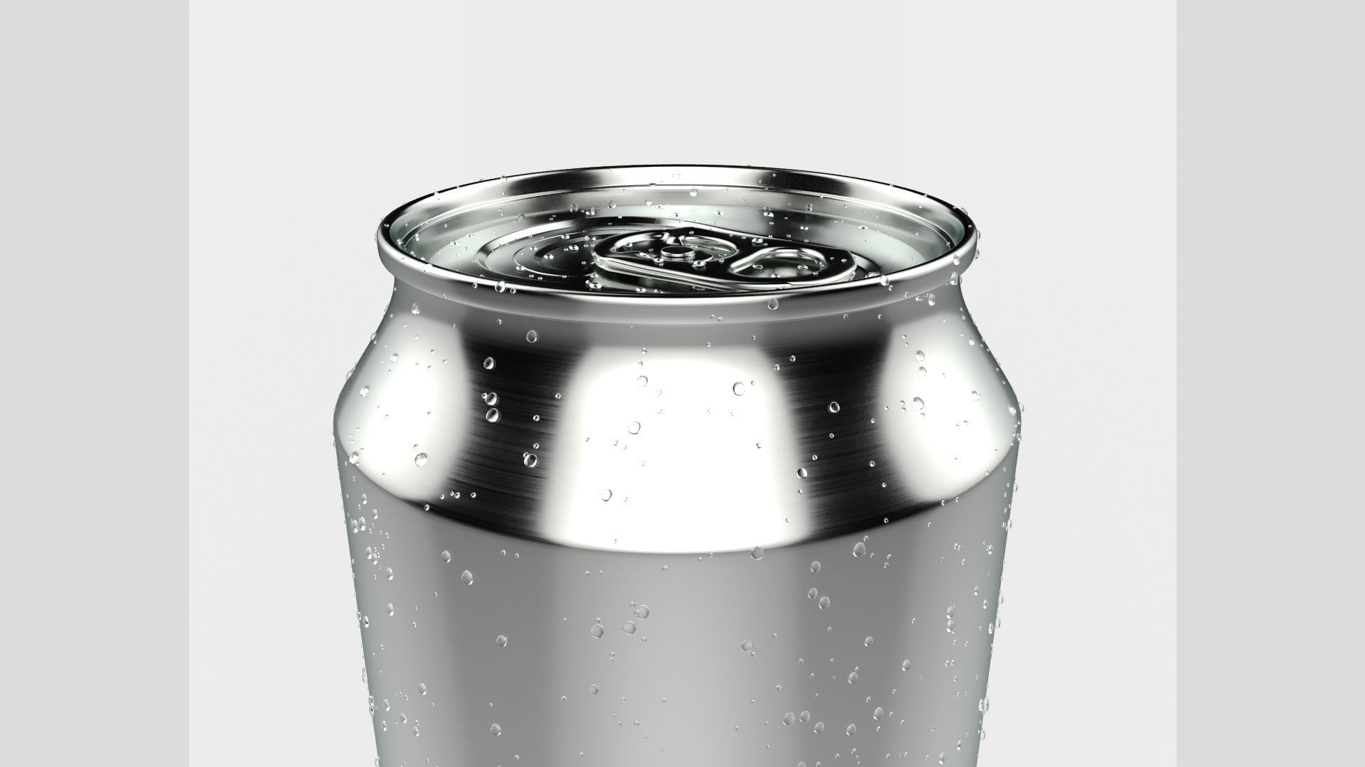 3D Soda Can 500ml Water Drops 3D model_3