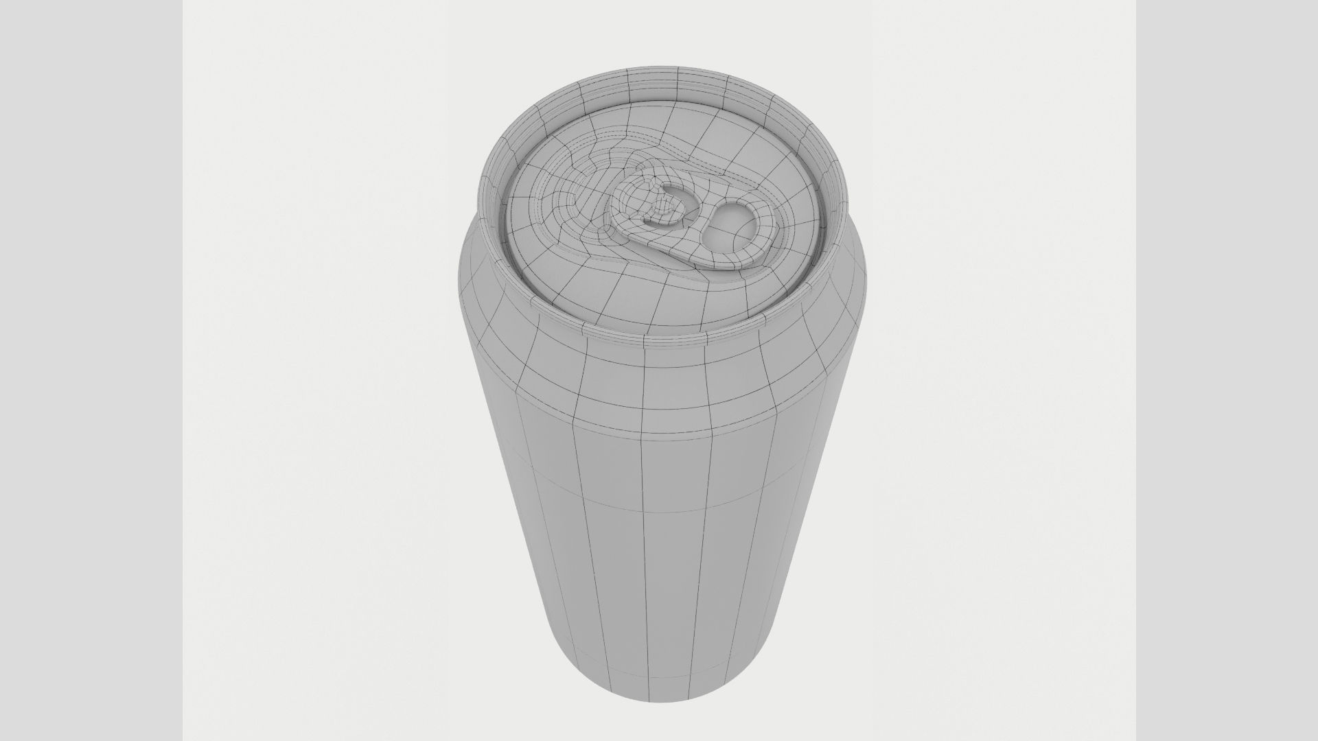 3D Soda Can 500ml Water Drops 3D model_9