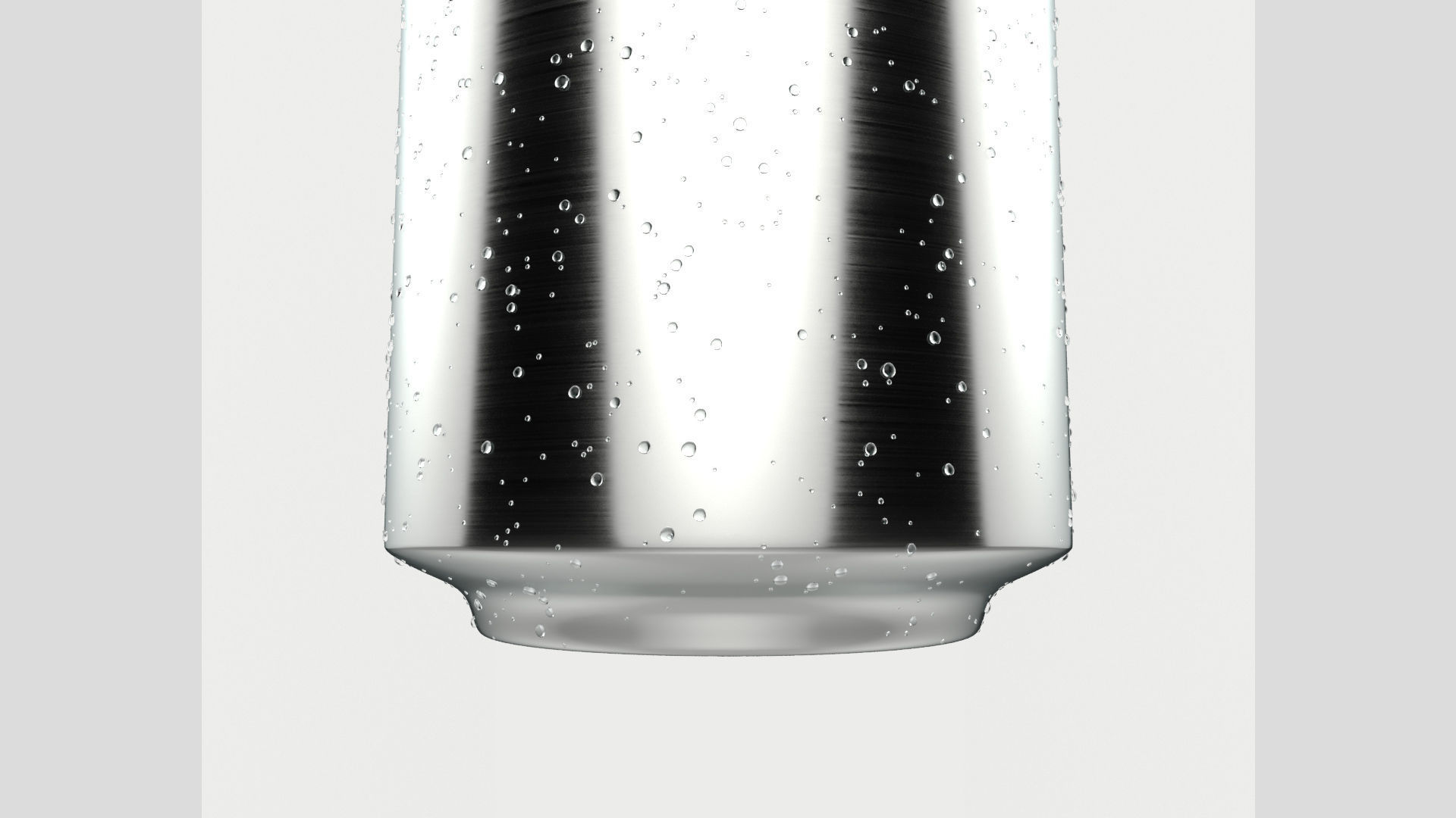 3D Soda Can 500ml Water Drops 3D model_4