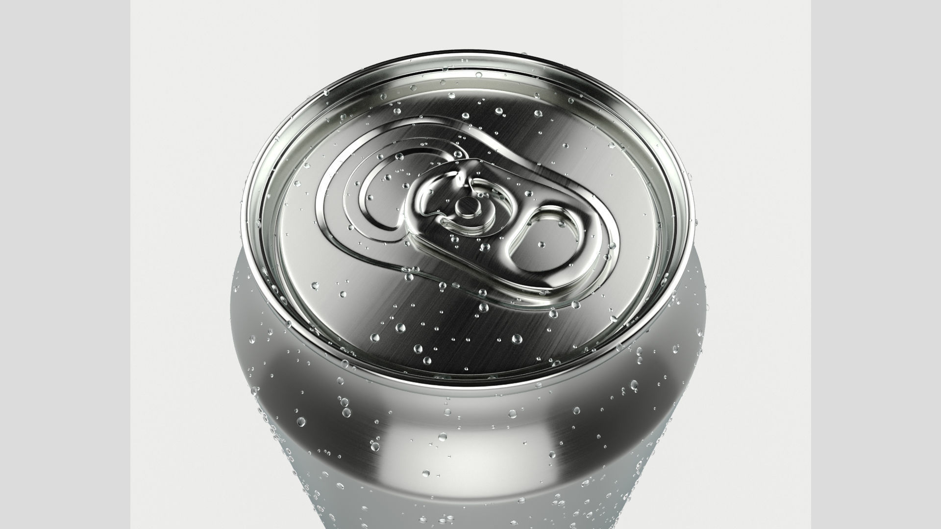 3D Soda Can 500ml Water Drops 3D model_2