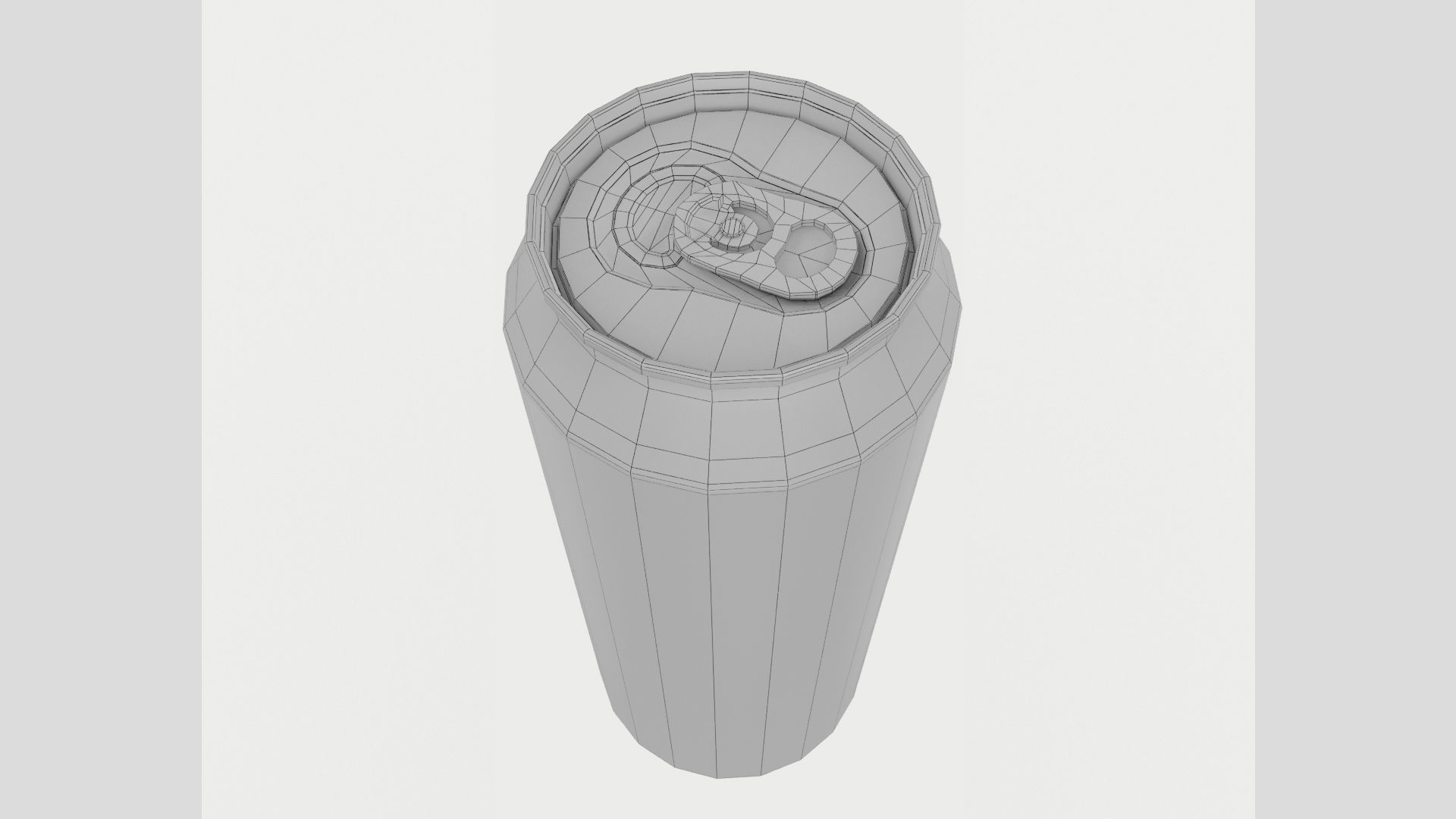 3D Soda Can 500ml Water Drops 3D model_8