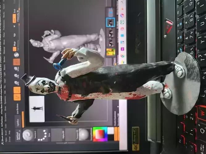 Art the clown from the film Terrifier and Terrifier 2 3D print model
