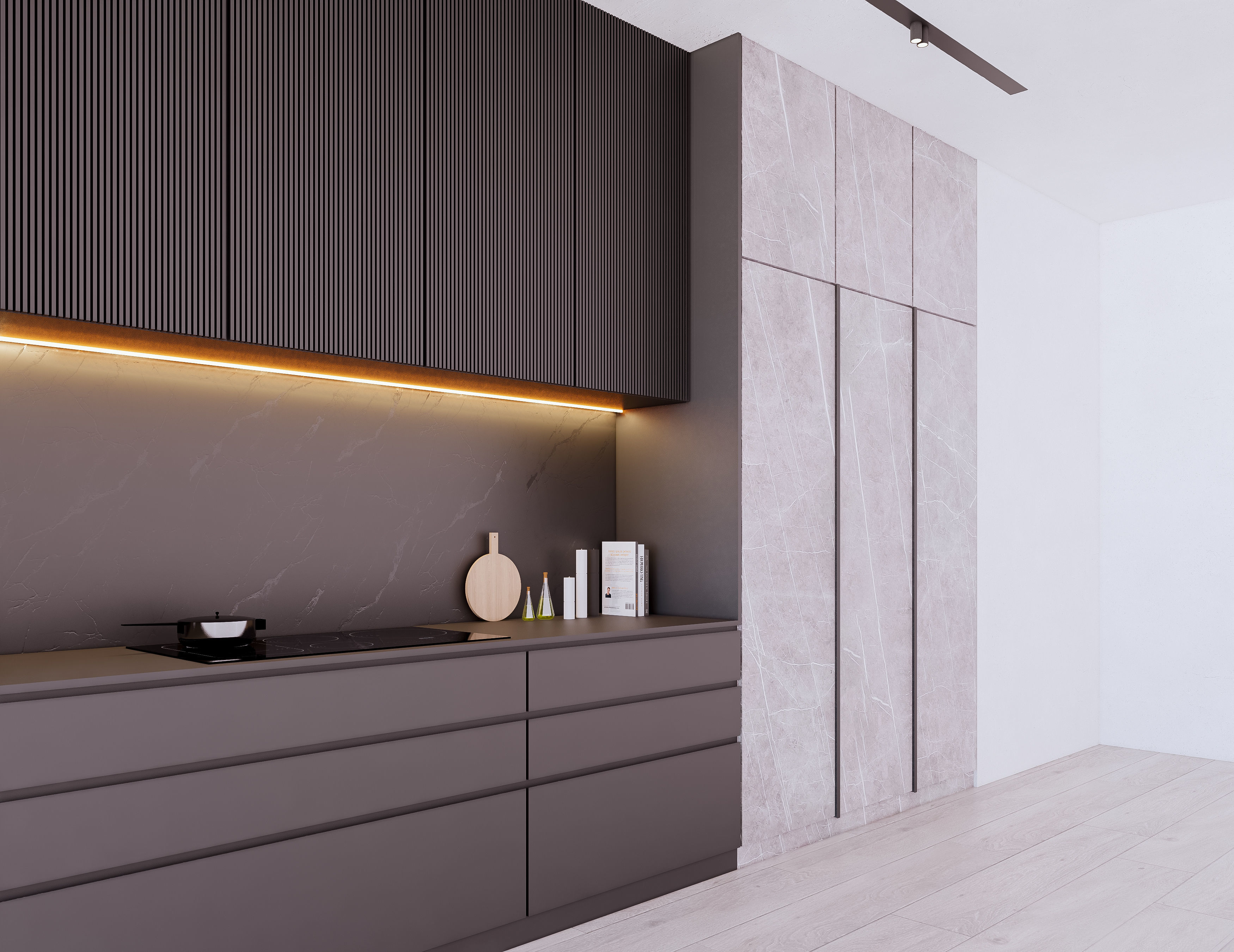 Modern Kitchen Created in Revit 13 Low-poly 3D model_7