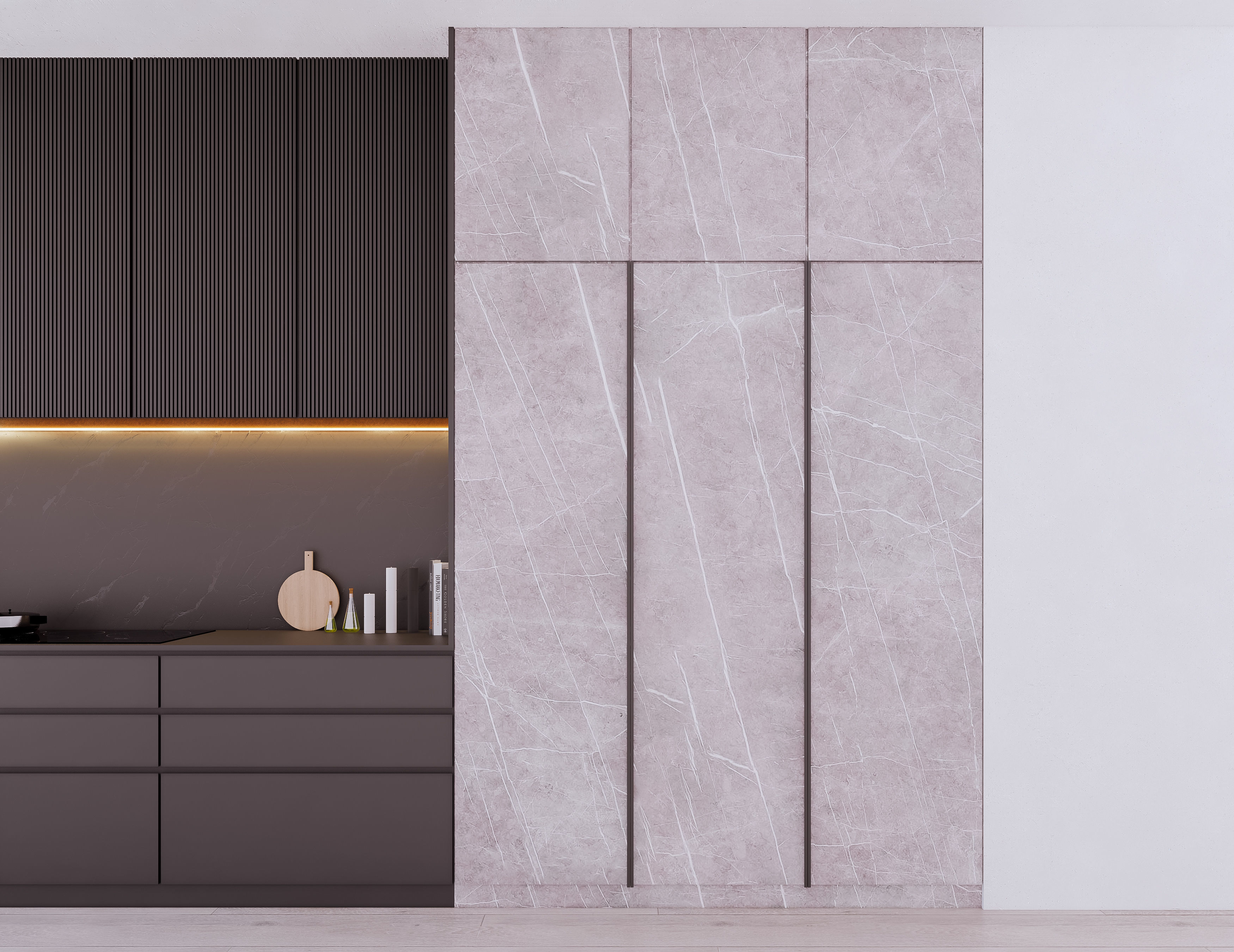 Modern Kitchen Created in Revit 13 Low-poly 3D model_8