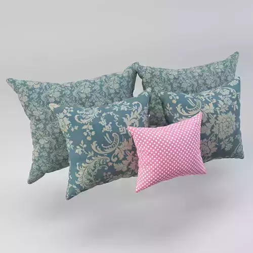 Pillow set - Cushion - Headrest - Bolster - Pad - Pillowcase