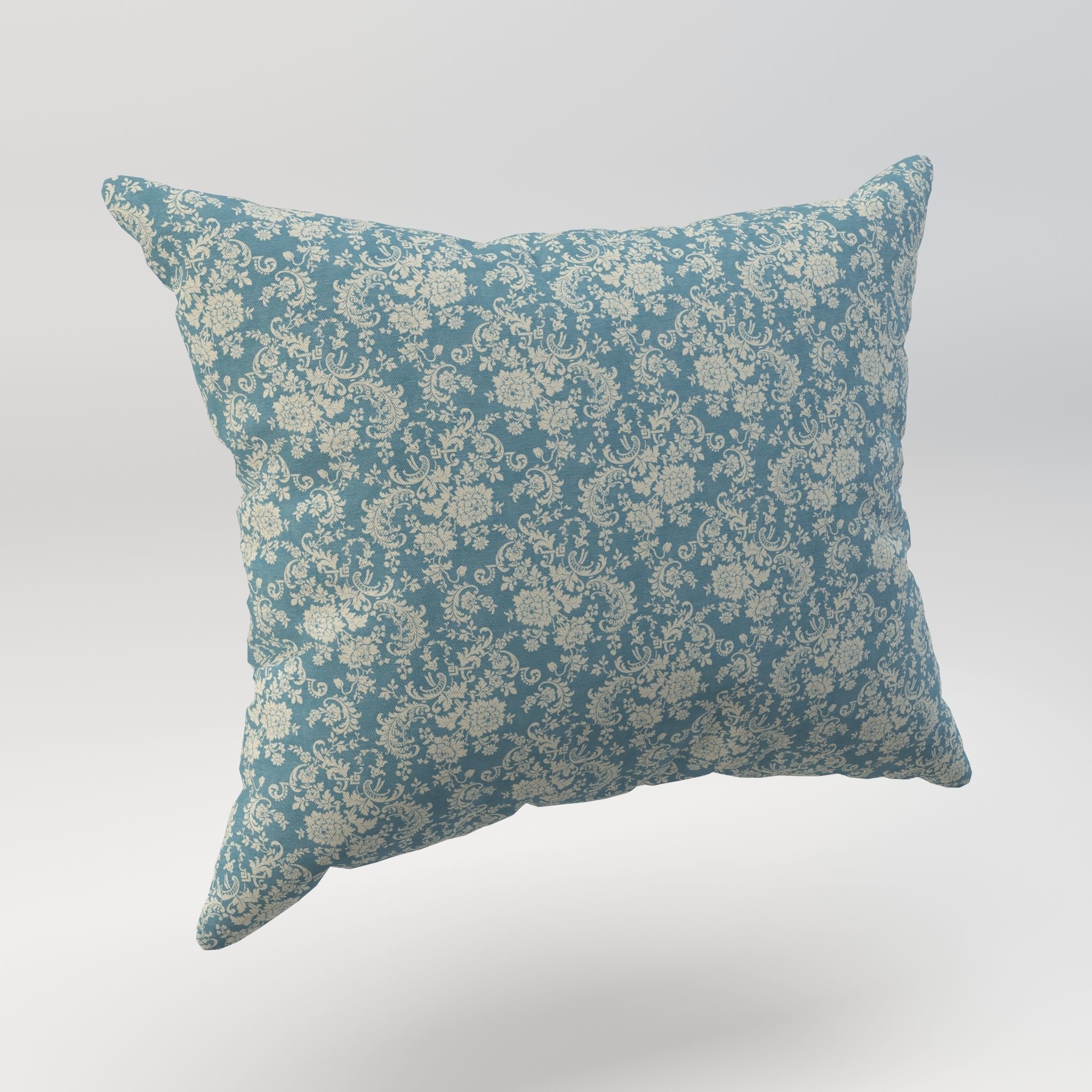 Pillow set - Cushion - Headrest - Bolster - Pad - Pillowcase 3D model_5