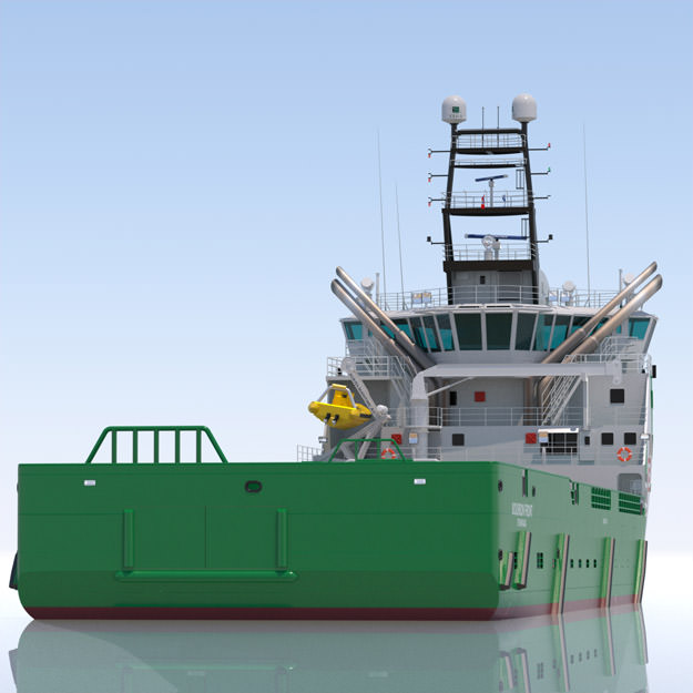 Platform Supply Vessel BOURBON FRONT 3D model_6