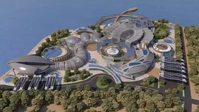 0027 - Marine Research Center - 2021 - 01 - 2D Plans - 3D Files 3D model