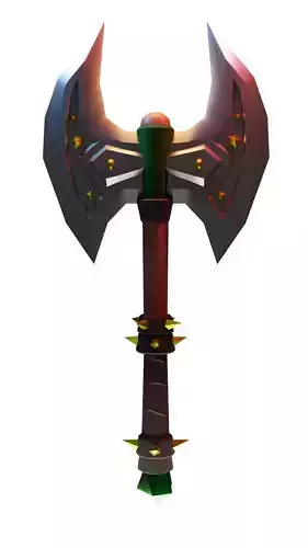 Game Assets Ax Model