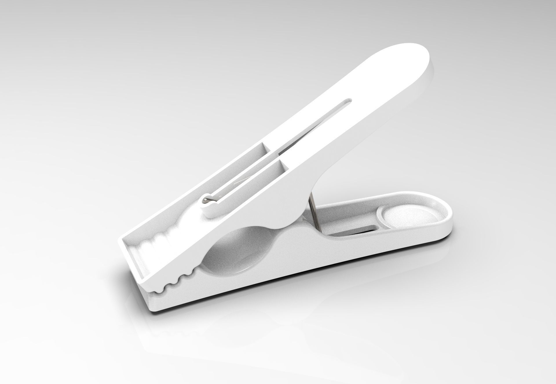 Premium Cloth Clips 3D print model_3