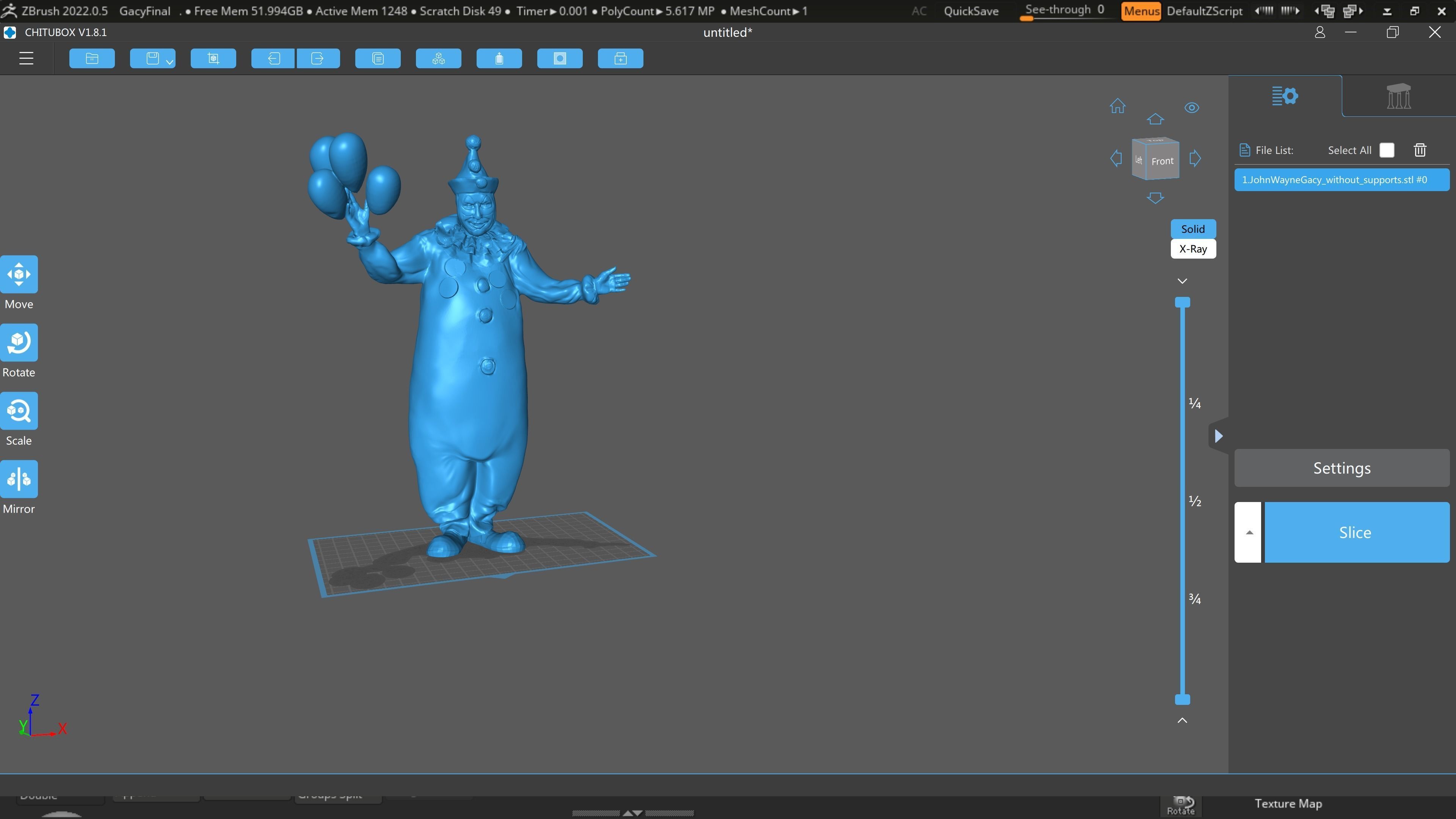 John Wayne Gacy Pogo the Clown Serial Killer 3D print model 3D print model_7