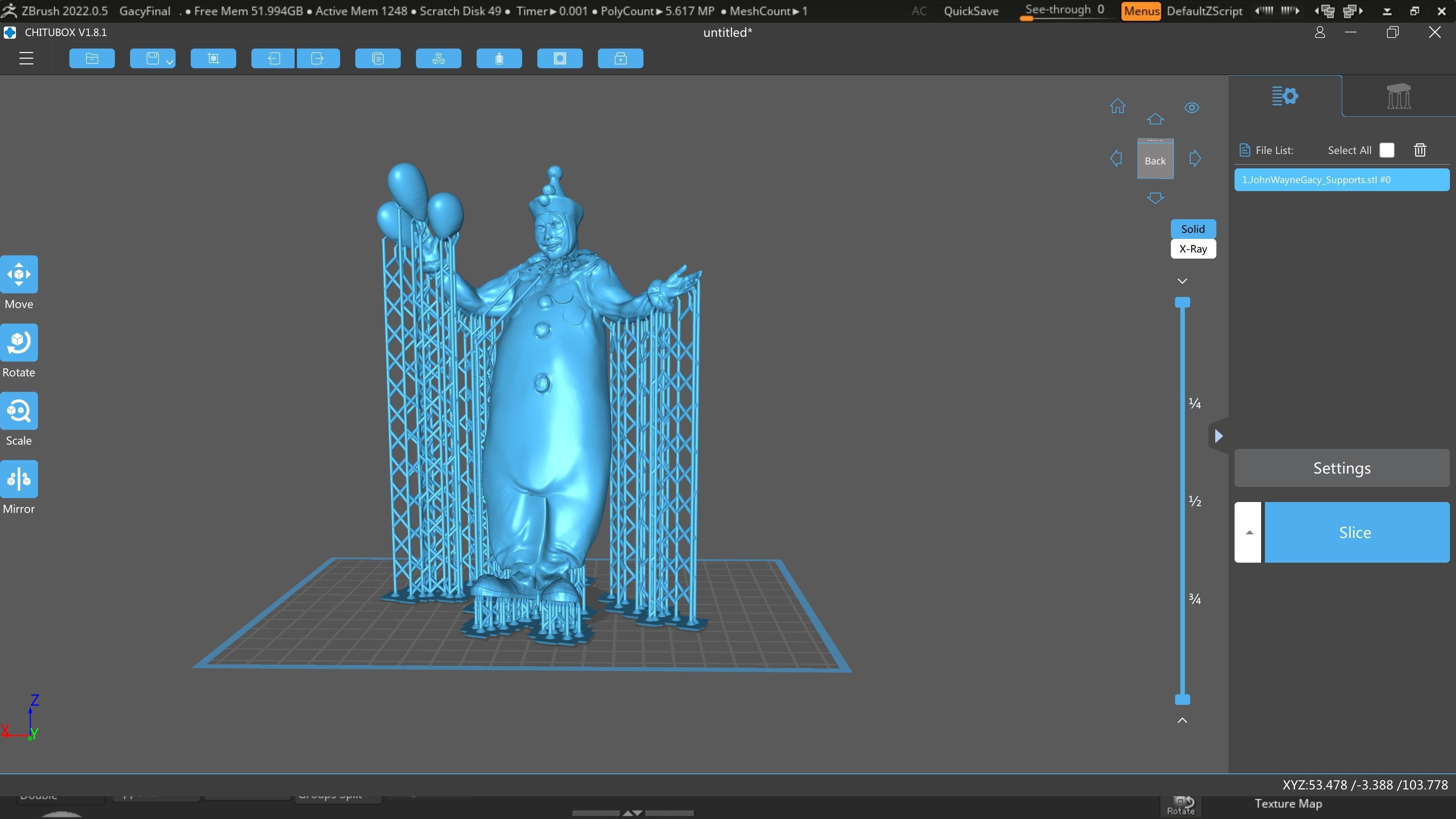 John Wayne Gacy Pogo the Clown Serial Killer 3D print model 3D print model_9