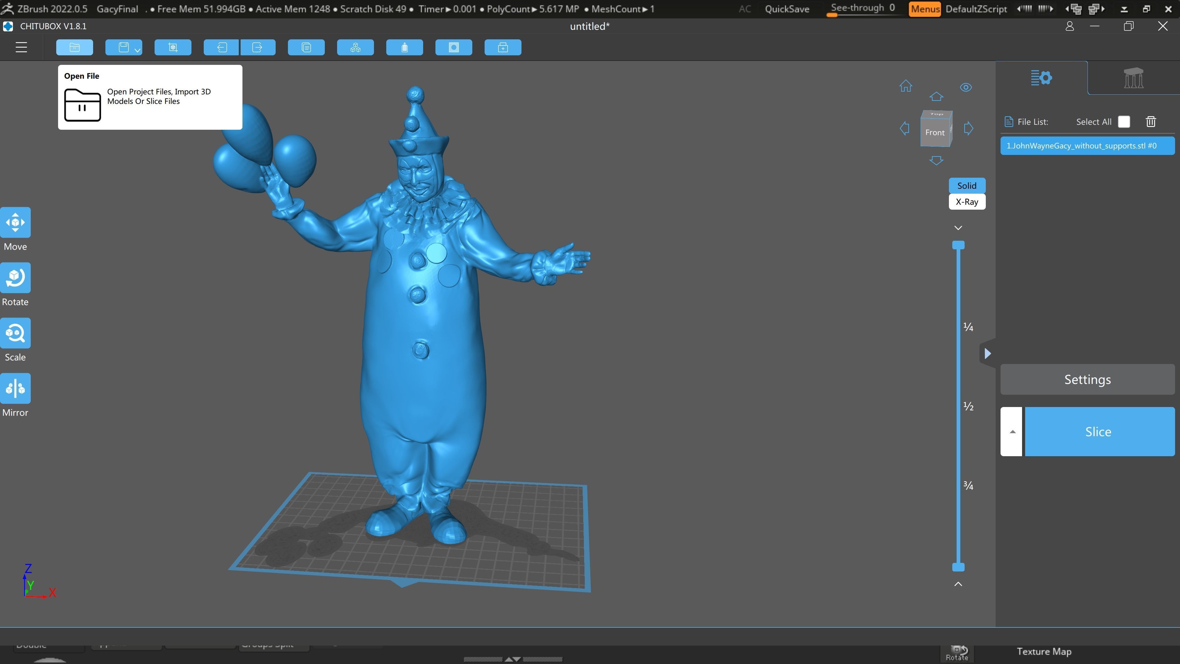 John Wayne Gacy Pogo the Clown Serial Killer 3D print model 3D print model_8