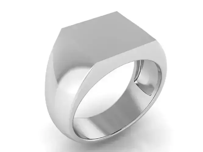 Hexaogon Wide Ring 3111 3D print model