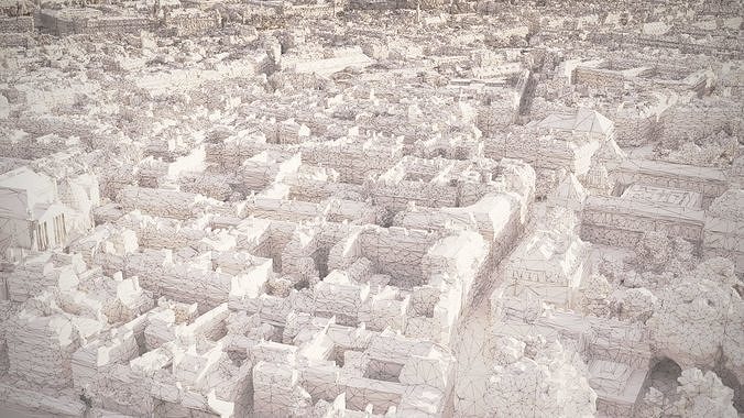 Paris City 3D model 5