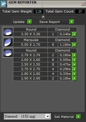 Triangle bright diamond ring 3117 3D print model 3D print model_8