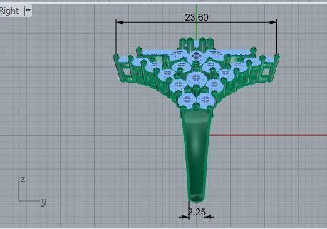 Triangle bright diamond ring 3117 3D print model 3D print model_6