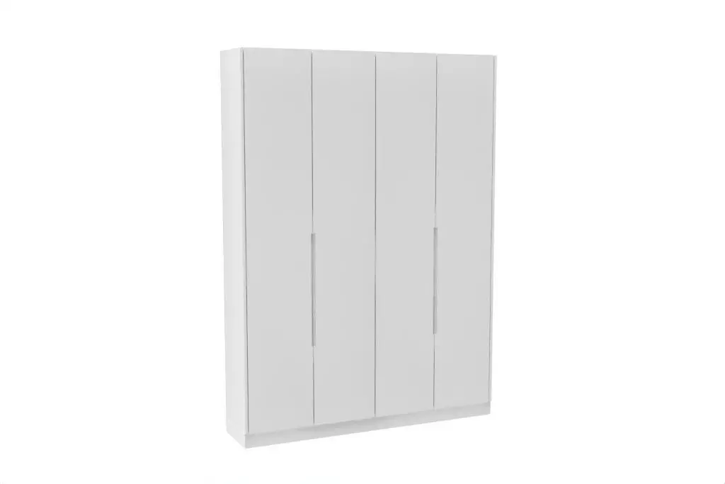 4 doors larg cabinet for bed room Free low-poly 3D model