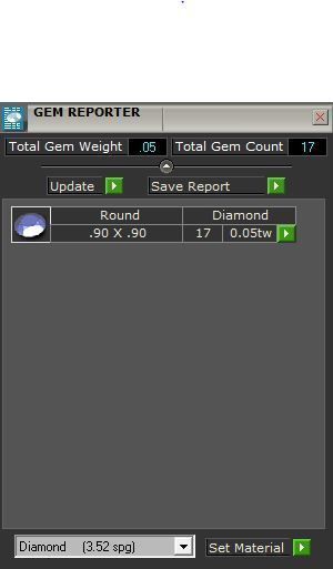 Round diamond ring 3123 3D print model 3D print model_8