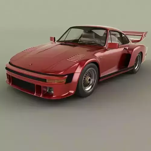 Porsche 911 935 Strassenversion 3D model