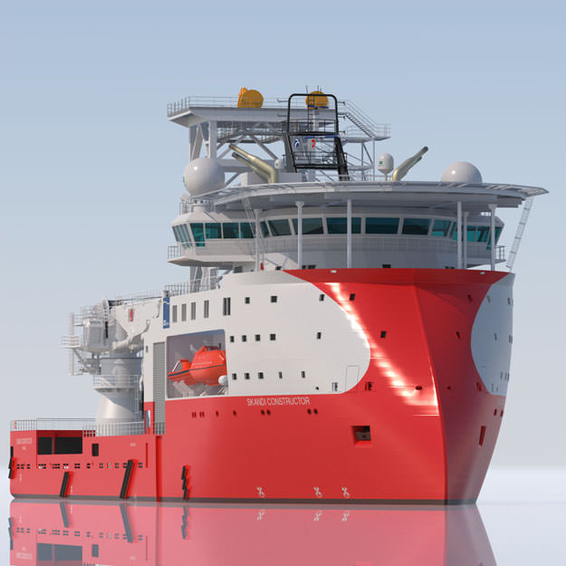 Construction Well Intervention Vessel Skandi Constructor 3D model_3
