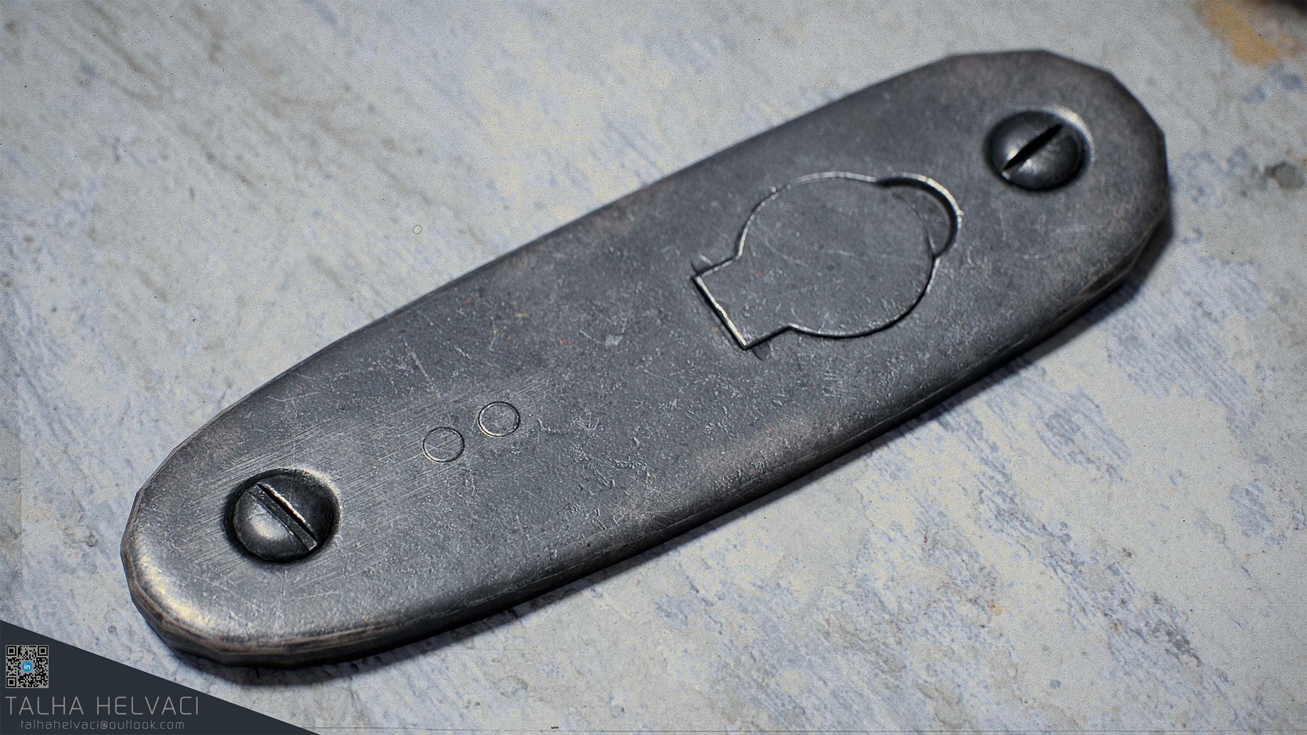 PPSh-41 Low-poly 3D model_16