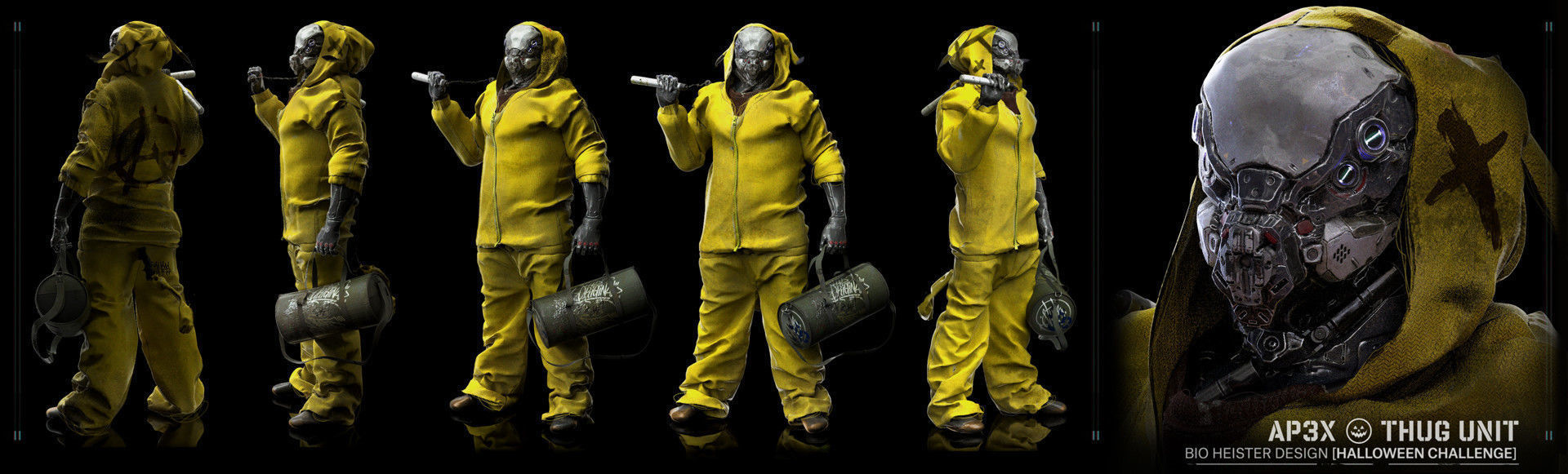 Bio Heister 3D Concept 3D model_3